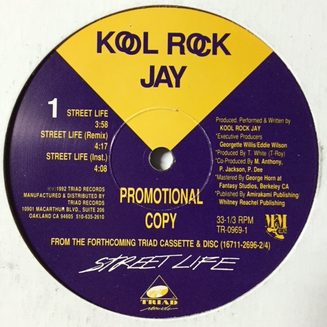 KOOL ROCK JAY / STREET LIFE