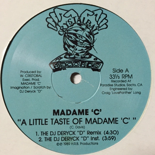 MADAME 'C' / A LITTLE TASTE OF MADAME 'C'