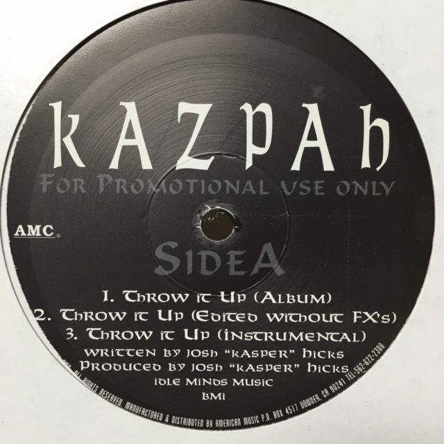 KAZPAH / THROW IT UP