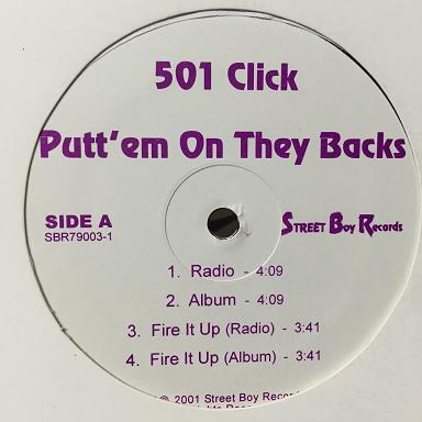501 CLICK / PUTT'EM ON THEY BACKS