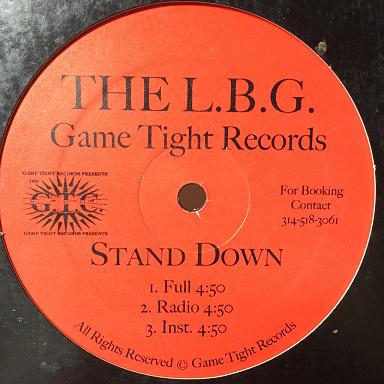 THE L.B.G. / STAND DOWN