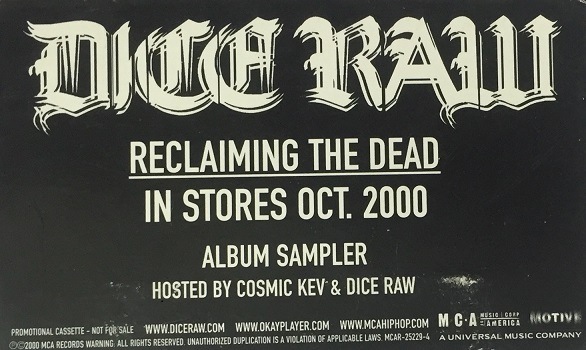 DICE RAW ALBUM SAMPLER