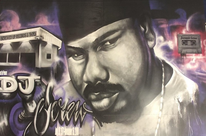 DJ SCREW POSTER WALL