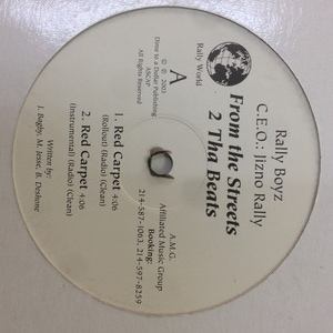 RALLY BOYZ / FROM THE STREETS 2 THA BEATS