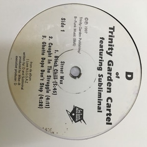 D OF TRINITY GARDEN CARTEL / STREET WAX