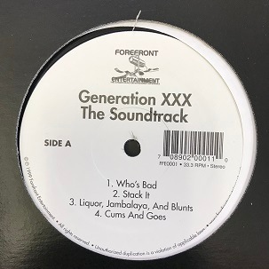 GENERATION XXX / THE SOUNDTRACK