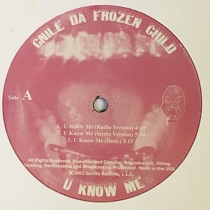 Cnile Da Frozen Child / U Know Me