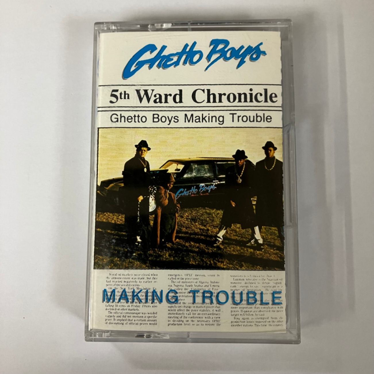 GHETTO BOYS / MAKING TROUBLE | TAPE,E.F.G.H | IITIGHT MUSIC
