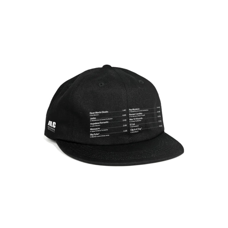 INGREDIENTS (6 PANEL BLACK HAT)