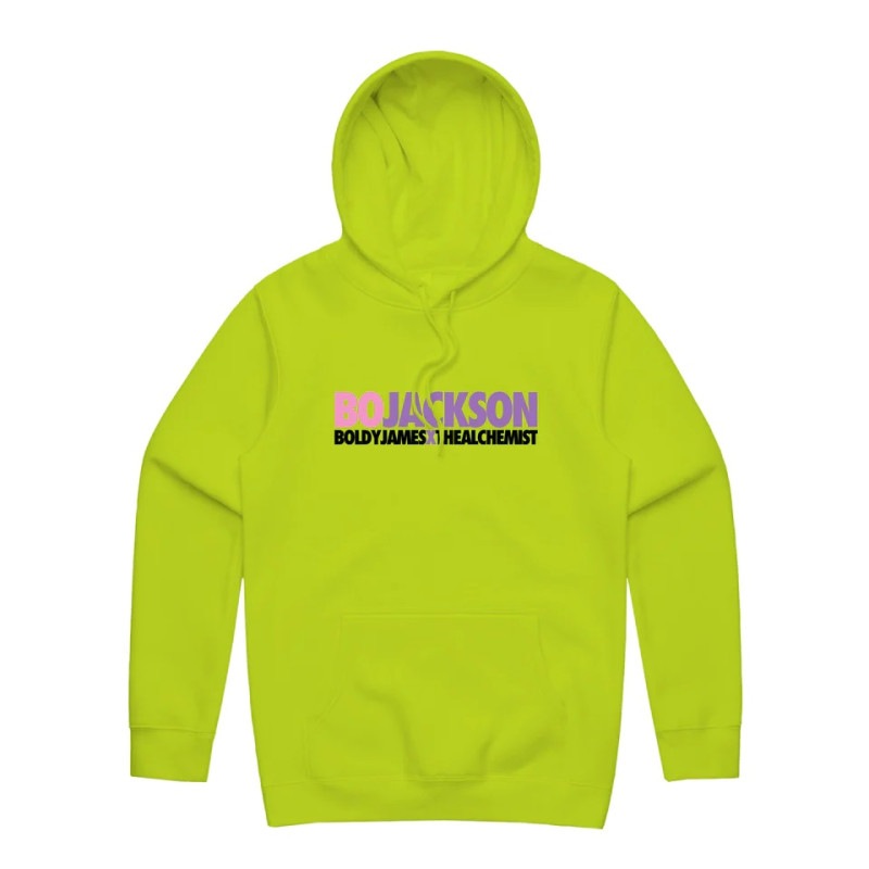 BO JACKSON (ACID GREEN HOODIE)