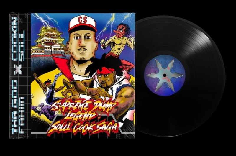 Cookin Soul x THA GOD FAHIM / Supreme Dump Legend(Limited Black Vinyl)