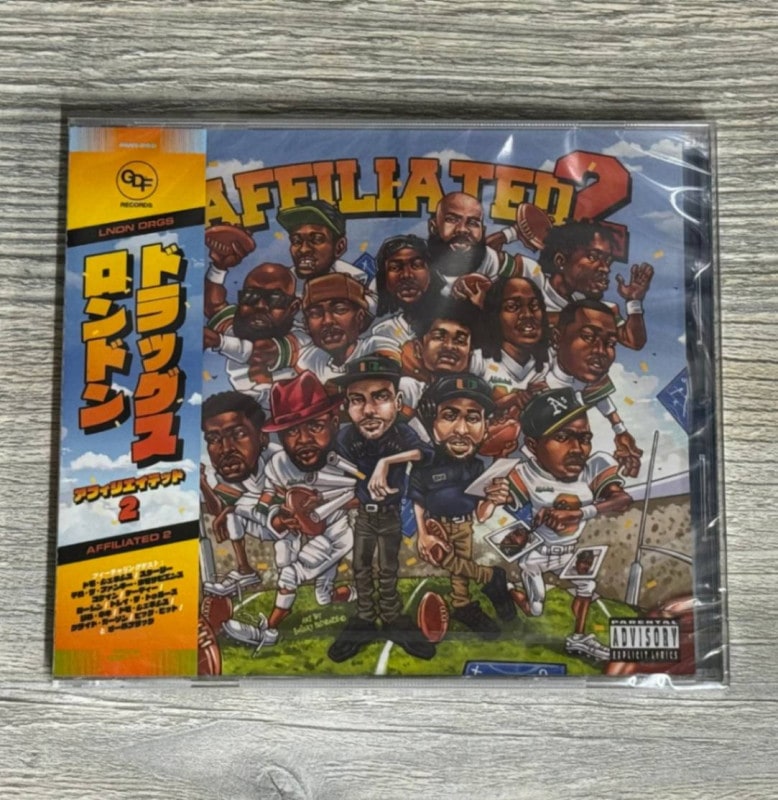 【未開封】LNDN DRGS - AFFILIATED 2 LP LNDN DRGS – Affiliated 2 – Vinyl (12
