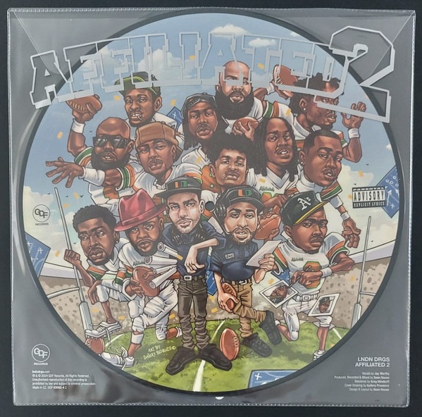 【未開封】LNDN DRGS - AFFILIATED 2 LP LNDN DRGS / Affiliated 2(PICTURE VINYL) | VINYL,I.J.K.L.M