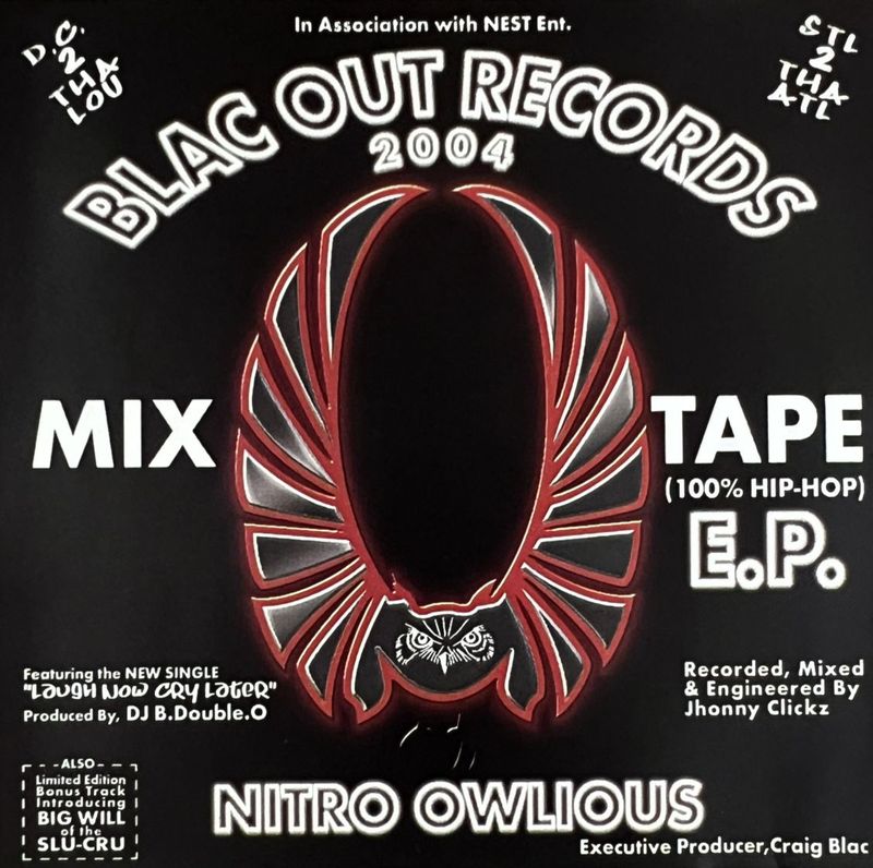 BLAC OUT RECORDS: NITRO OWLIOUS E.P.