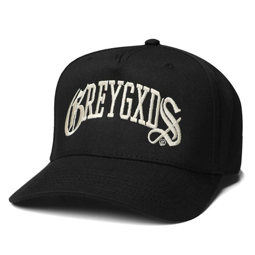 GREYGXDS ��Inglish Logo" 5-Panel Cap - (Black)