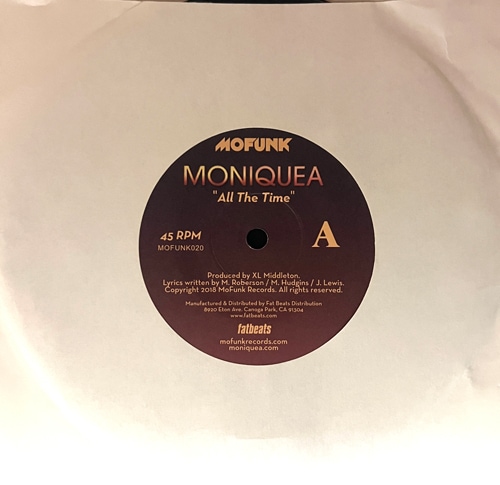 MONIQUEA / All The Time : His Lady (7inch)