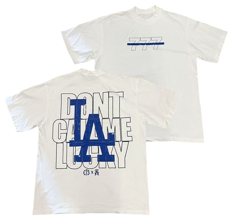 DONT CALL ME LUCKY Tee (White)