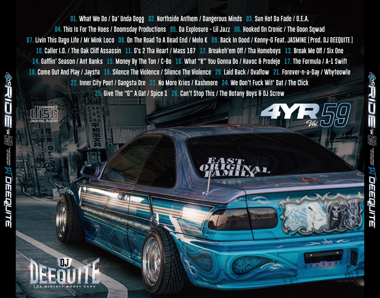 4YO RIDE Vol.59 /  DJ DEEQUITE