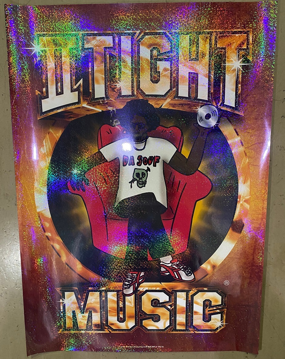 IITIGHTMUSIC AFRO-KUN HOLOGLAM POSTER LIMITED 40COPIES