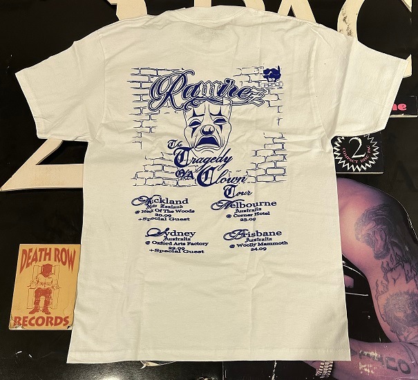 RAMIREZ THE TRAGEDY OF A CLOWN TOUR T-SHIRTS
