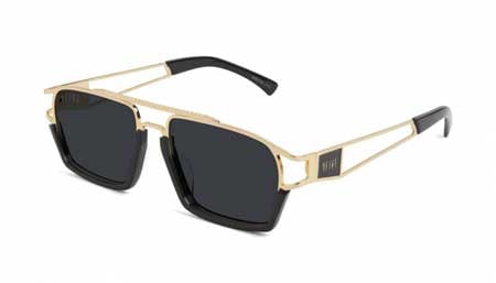 9five KINGPIN Black & 24k Gold Shades