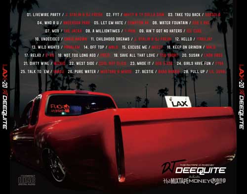 LAX Vol.20 / DJ DEEQUITE | MIXCD | IITIGHT MUSIC -SHIBUYA-