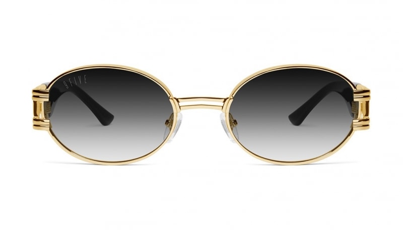 9five ST. James Black & 24K Gold gradation lens