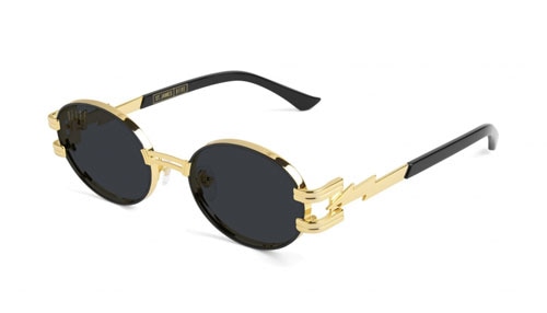 9five ST.JAMES BOLT Black & 24k Gold Sunglasses������ȥ������ॹ / �֥�å���24K������� / ���󥰥饹 / �ʥ���ե�����