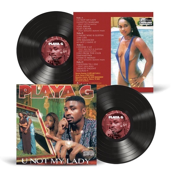 PLAYA G / U NOT MY LADY VINYL 2LP