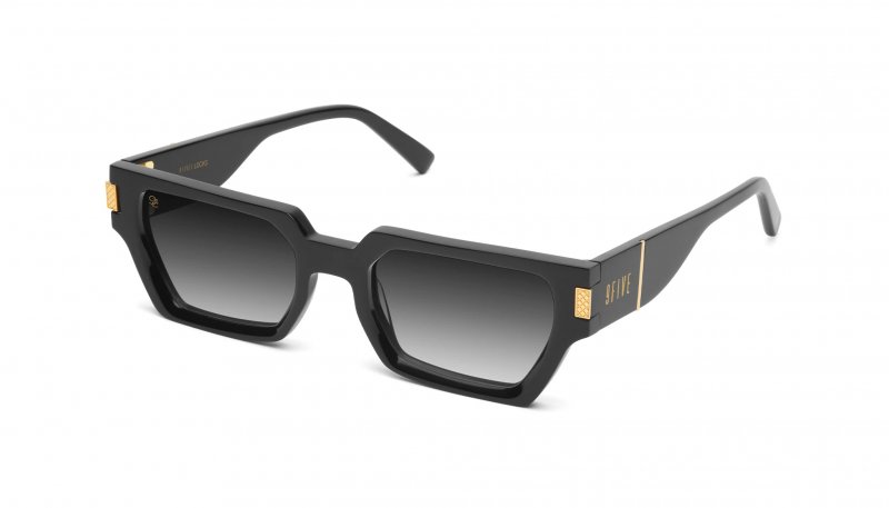 9five LOCKS Black & 24k Gold Gradation Sunglasses�����å��� / �֥�å���24K������� / ����ǡ�����󥵥󥰥饹 / �ʥ���ե�����
