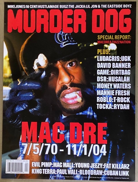 MURDER DOG OFFICIAL POSTER MAC DRE #1