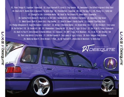 LAX Vol.30 / DJ DEEQUITE | MIXCD | IITIGHT MUSIC -SHIBUYA-