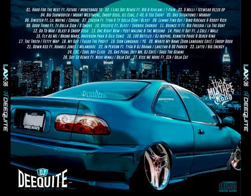 DJ DEEQUITE LAX 14枚 LAX Vol.36 / DJ DEEQUITE | MIXCD | IITIGHT MUSIC -SHIBUYA-