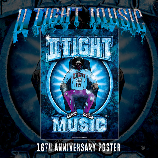 IITIGHTMUSIC 16th Anniversary Hologram Poster