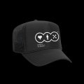 EMB-BLACK TRUCKER HAT|MERCHANDISE