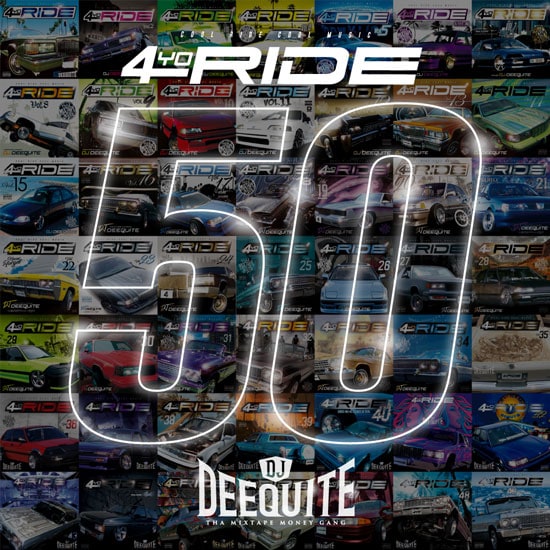 4YO RIDE Vol.50 / DJ DEEQUITE [特典ステッカー付] | MIXCD | IITIGHT
