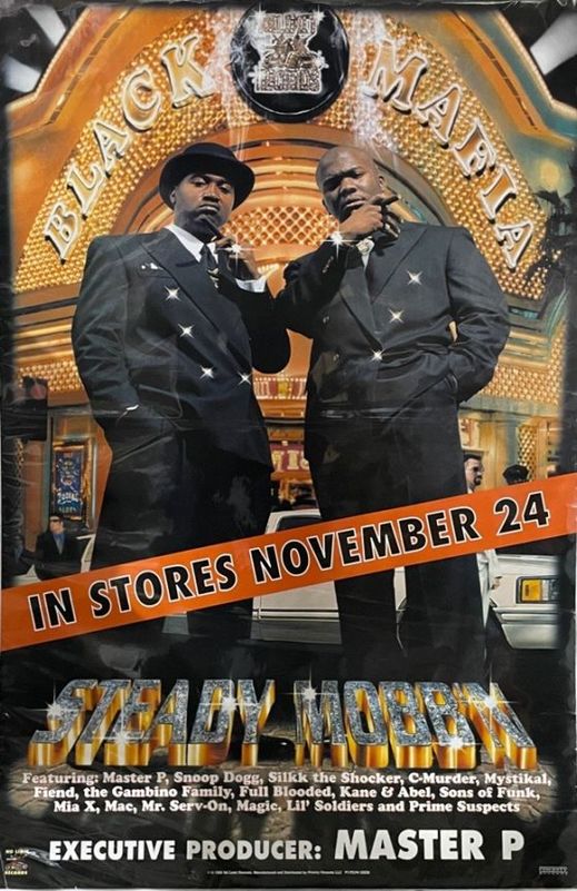 Steady Mobb'n - Black Mafia Poster