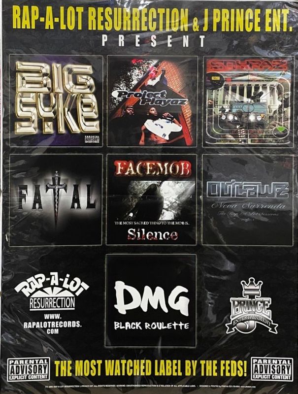 Rap-A-Lot Resurrection Poster