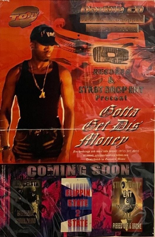 Tony Q - Gotta Get Dis Money Poster