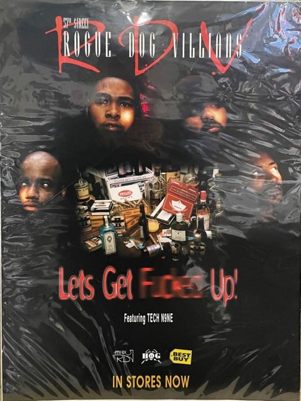 Rogue Dog Villians - Let's Get F--ked Up Poster