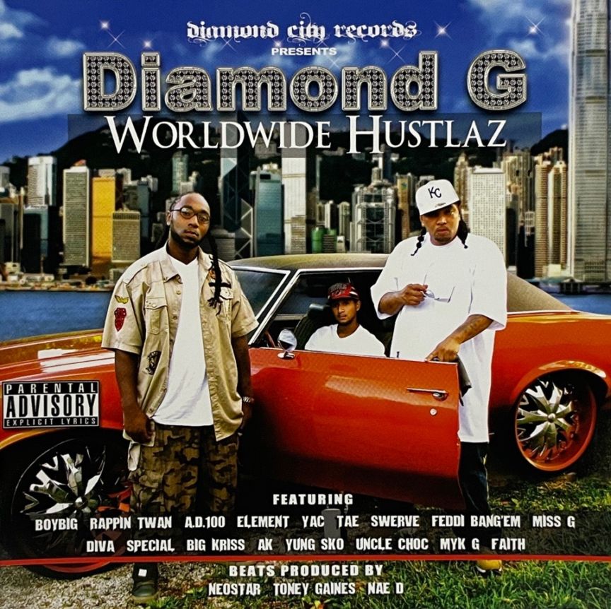 Diamond G – Worldwide Hustlaz | IMPORT CD | IITIGHT MUSIC -SHIBUYA-