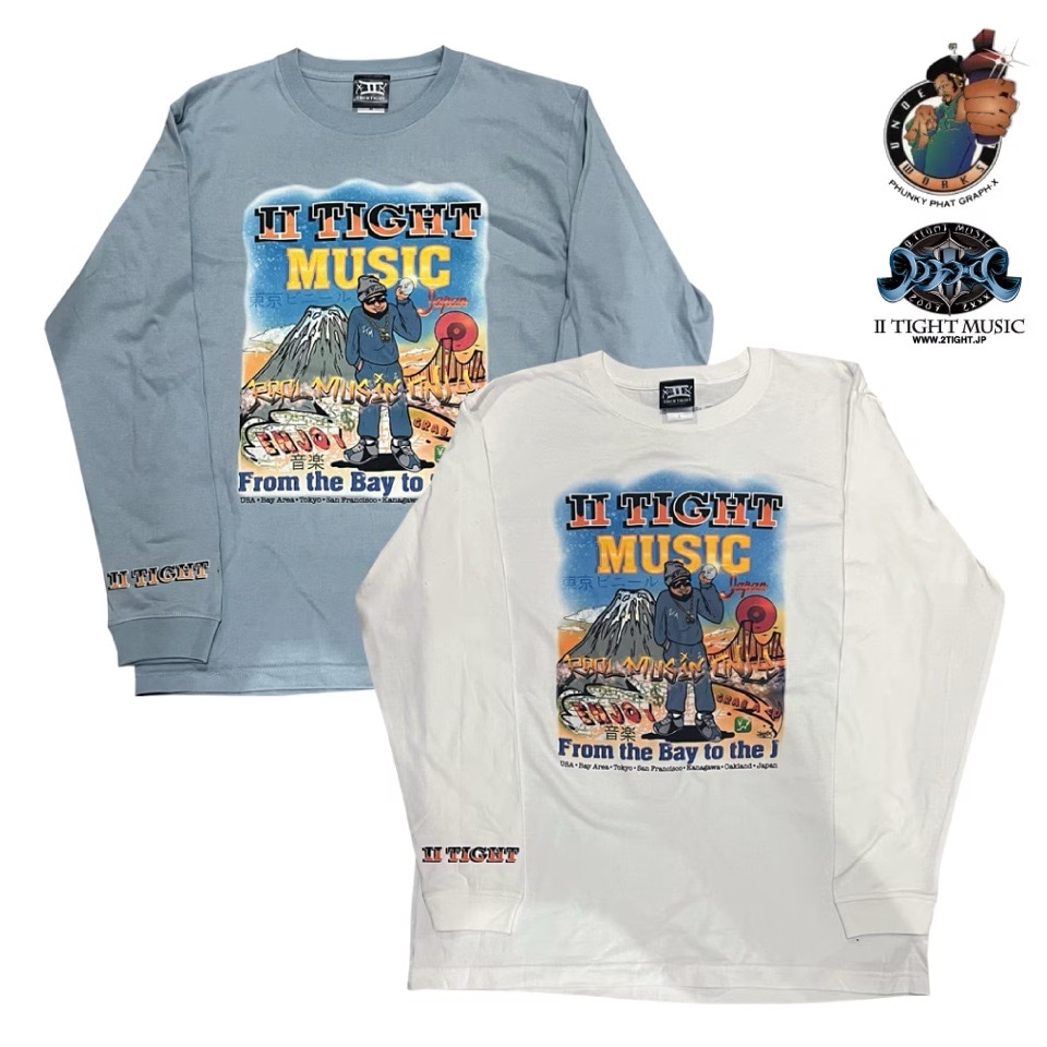 PHUNKY PHAT GRAPH-X x IITIGHT MUSIC Long Sleeve | MERCHANDISE