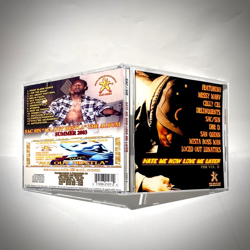 Sac Sin – Hate Me Now Love Me Later PBR Vol. II