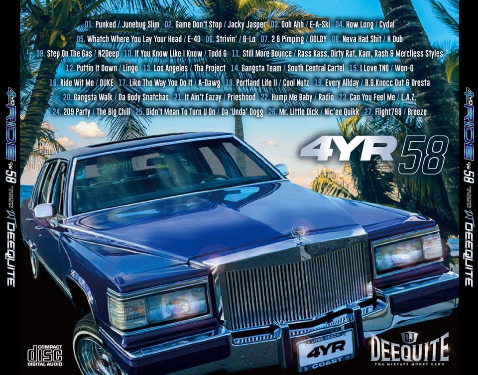4YO RIDE Vol.58 / DJ DEEQUITE