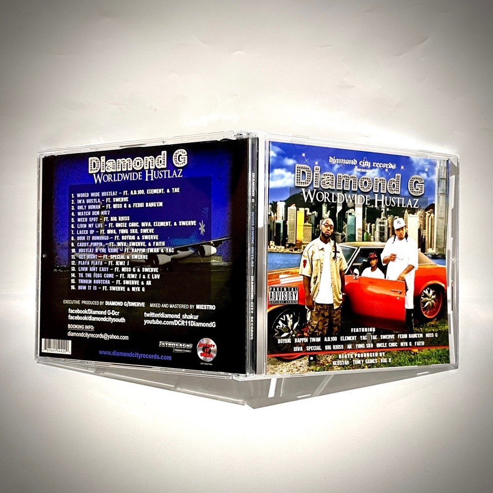Diamond G – Worldwide Hustlaz | IMPORT CD | IITIGHT MUSIC -SHIBUYA-