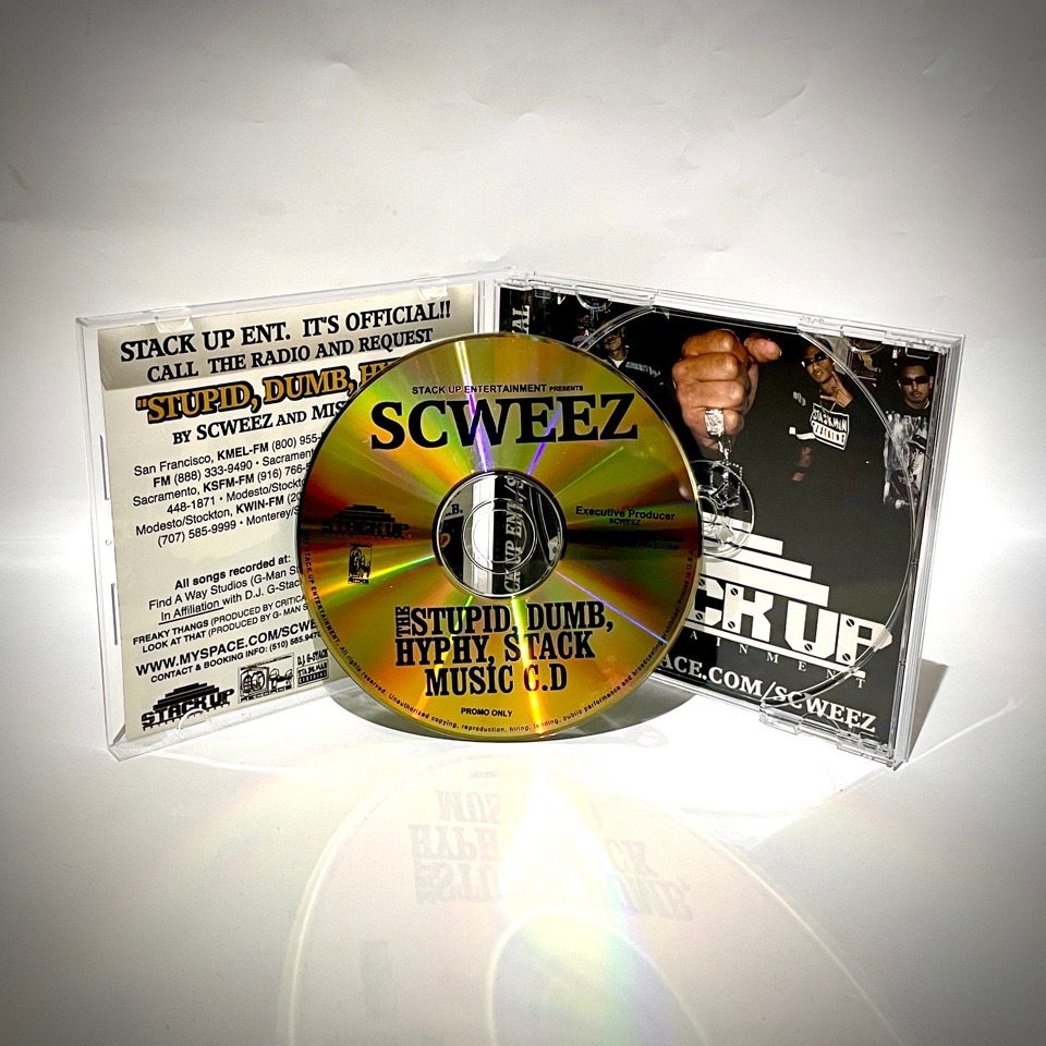 Scweez - The Stupid, Dumb, Hyphy, Stack Music C.D