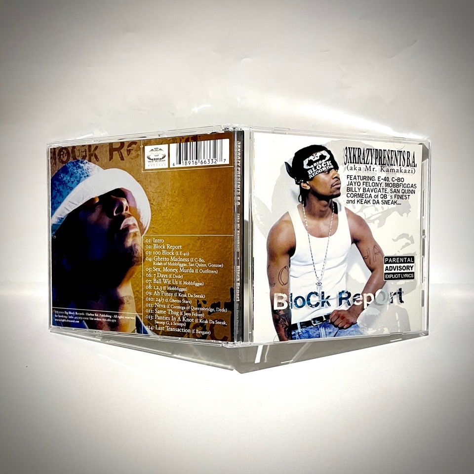 B.A. aka Mr. Kamakazi – Block Report