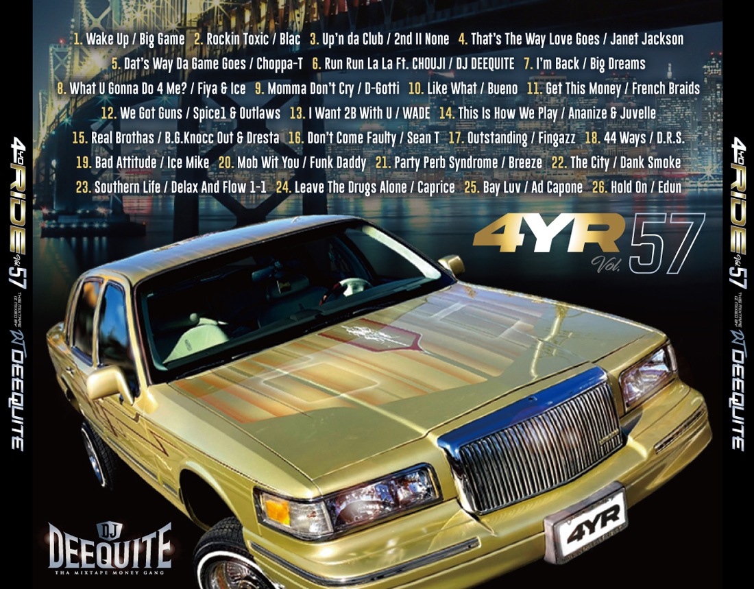 4YO RIDE Vol.57 / DJ DEEQUITE