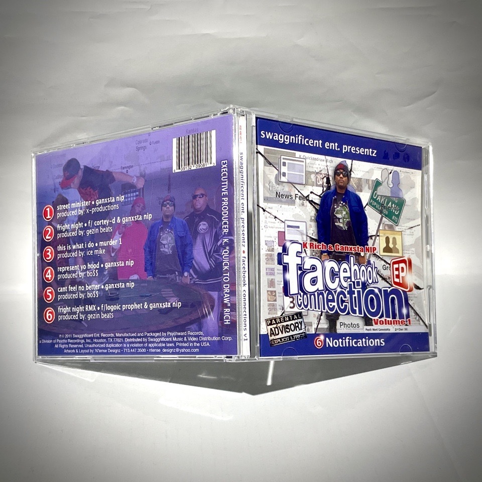 K Rich & Ganxsta NIP – Facebook Connection EP Volume 1