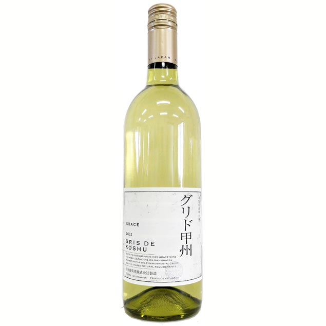 2021 グレイス グリド甲州 白 750ml 中央葡萄酒株式会社 [Na9-2*hk 